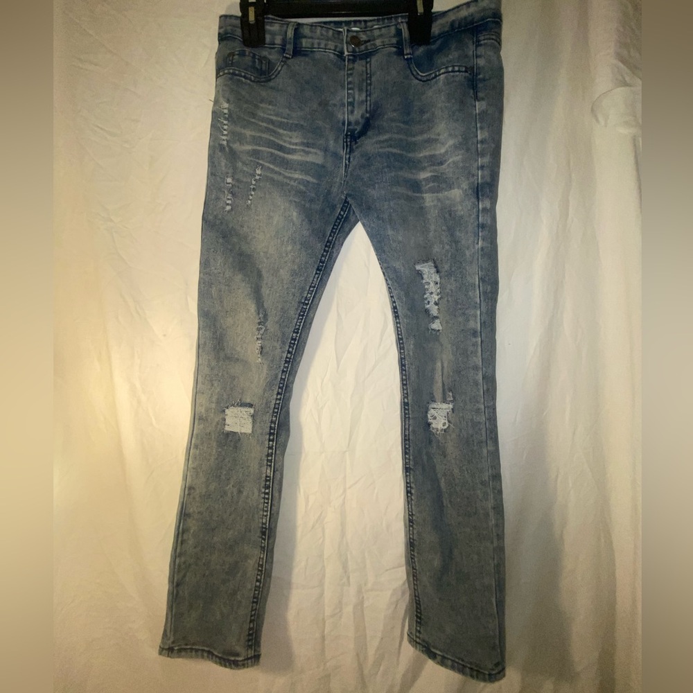 Retro stitch jeans